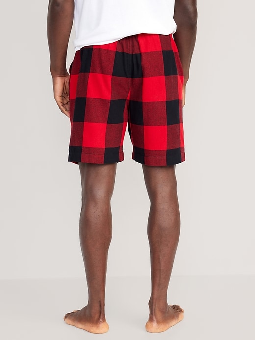 Image number 2 showing, Matching Flannel Pajama Shorts -- 7-inch inseam