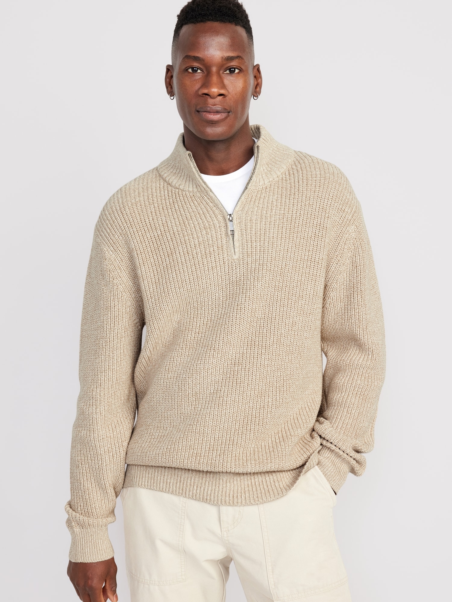 Men's Quarter Zip Sweaters
