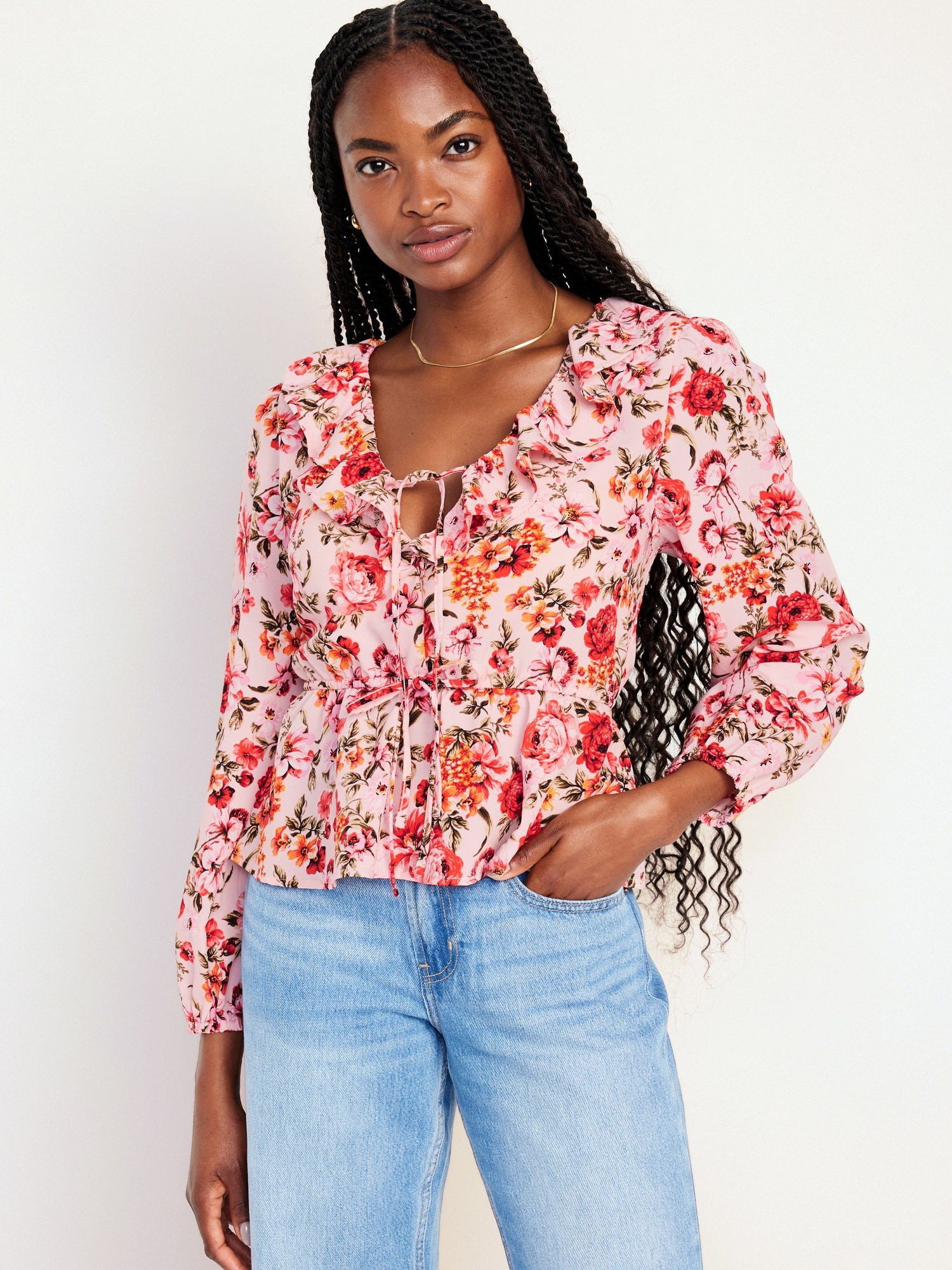 Floral Blouses for Women
