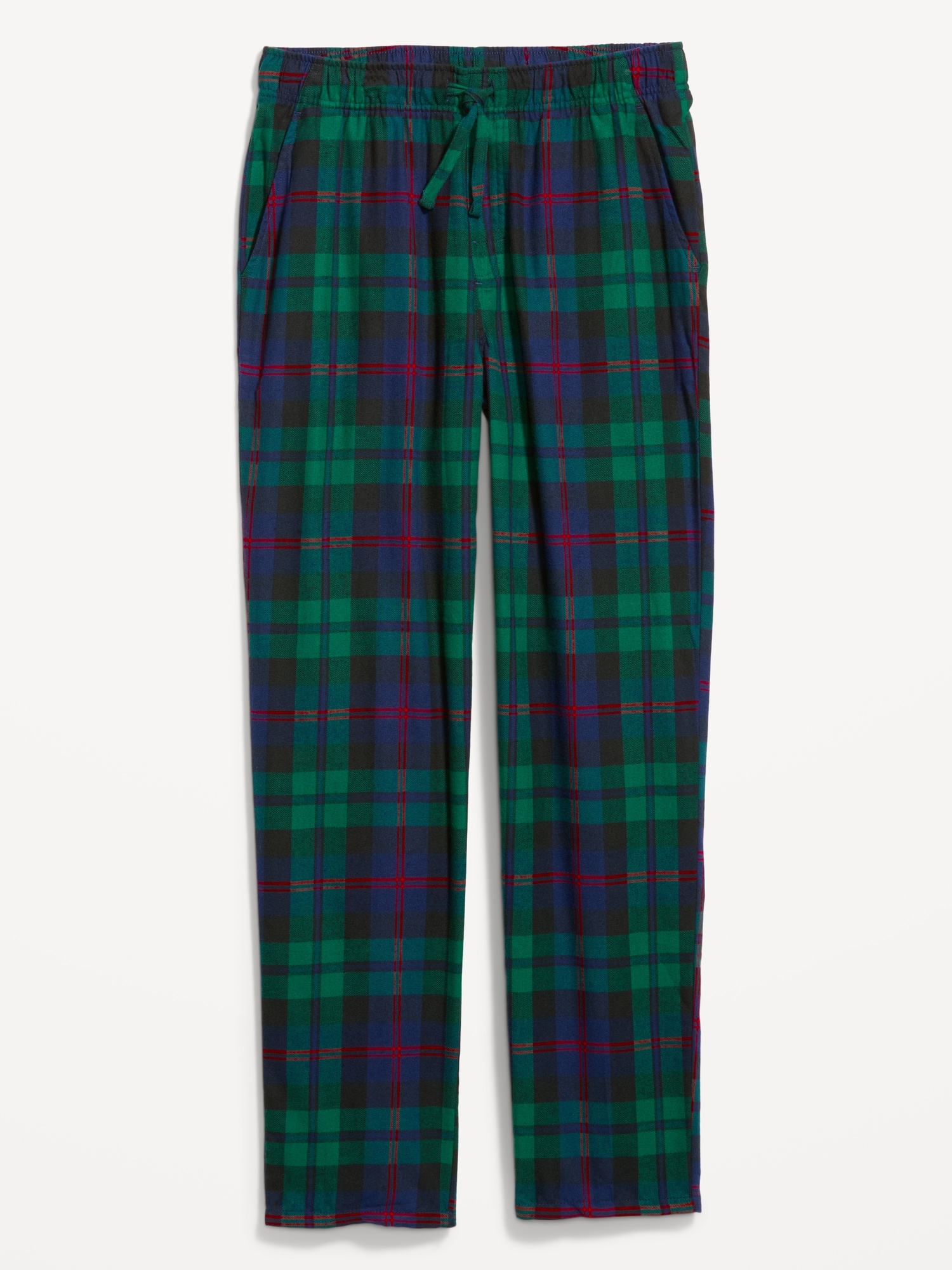 NWT: Men’s Old Navy Plaid Flannel Pajama Pants, Red/Black, Size XL