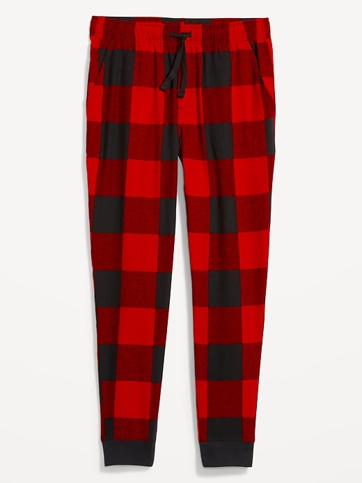 Old Navy Matching Plaid Flannel Jogger Pajama Pants for Men
