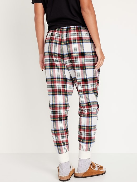 Image number 2 showing, Matching Flannel Jogger Pajama Pants