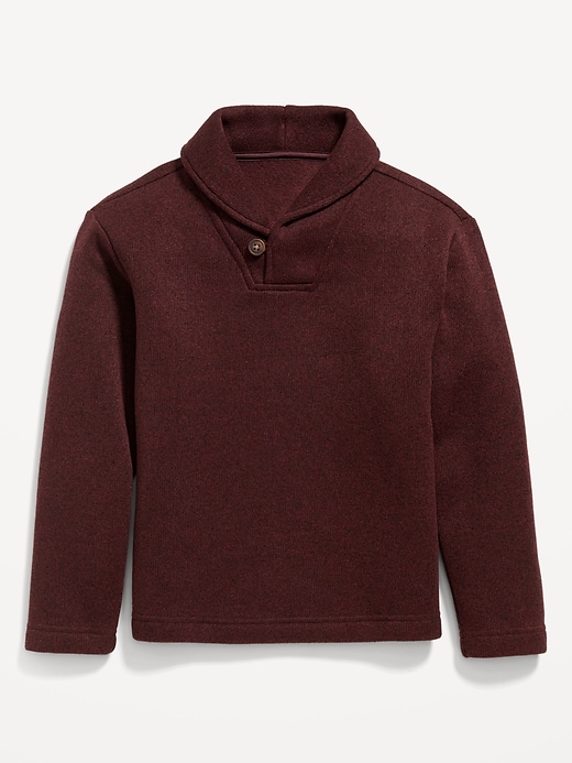 View large product image 2 of 3. Long-Sleeve Sweater-Fleece Pullover Sweater for Boys