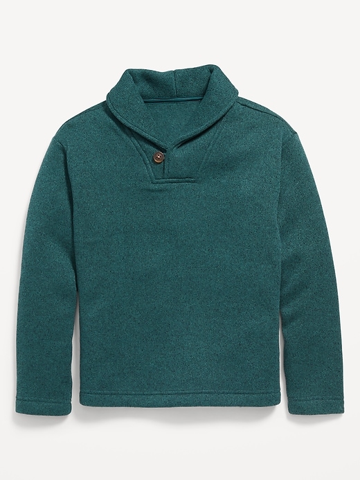 View large product image 1 of 3. Long-Sleeve Sweater-Fleece Pullover Sweater for Boys
