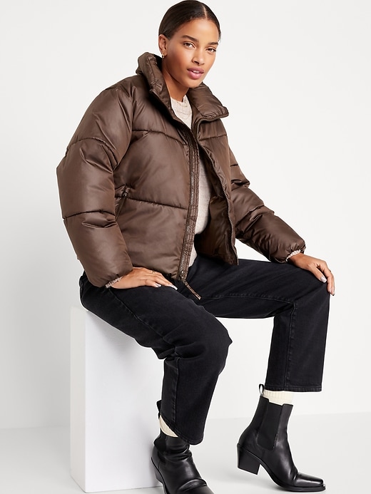 Image number 3 showing, Quilted Puffer Jacket