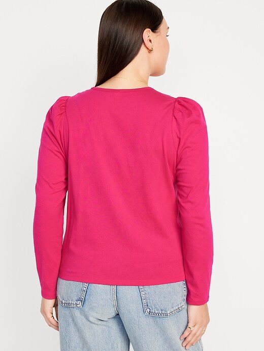 Image number 6 showing, EveryWear Puff-Sleeve Top