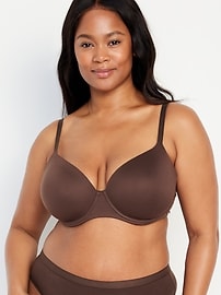 View large product image 5 of 6. Full-Coverage Underwire Demi Bra
