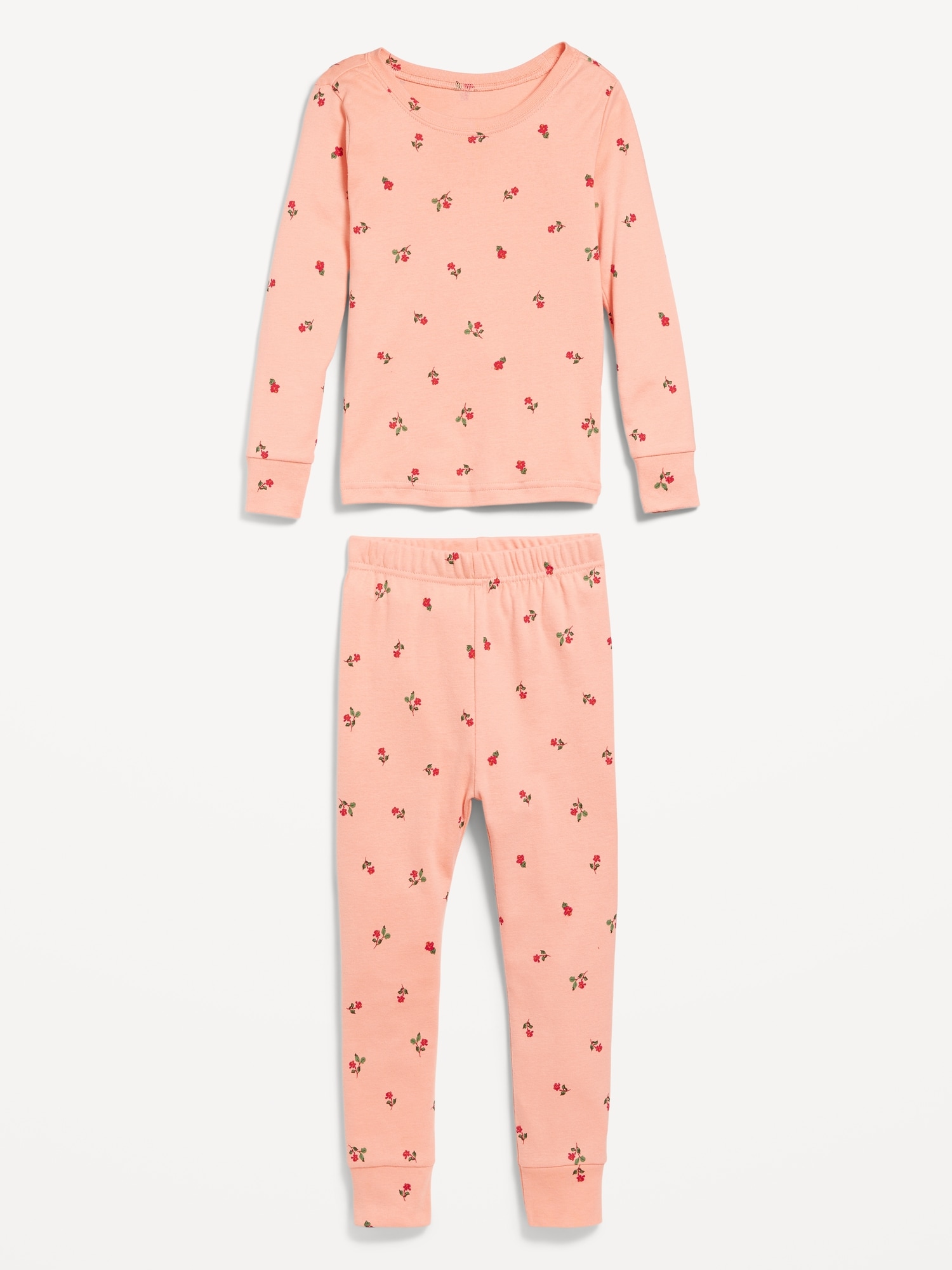 Unisex Printed Snug-Fit Pajama Set for Toddler & Baby