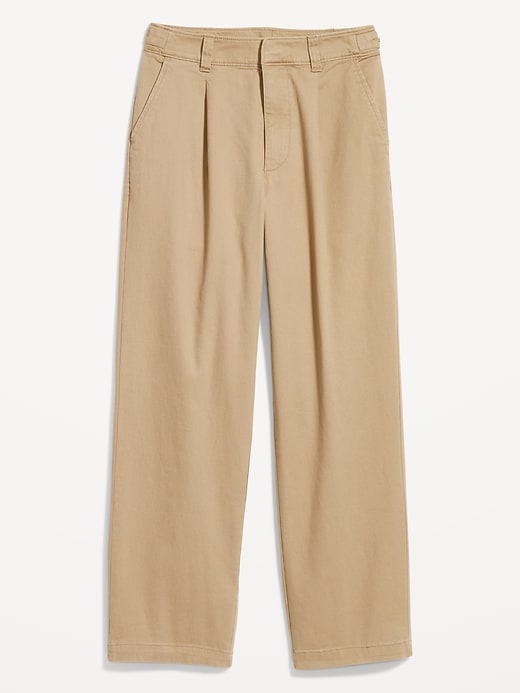 Image number 4 showing, High-Waisted Chino Ankle Pants