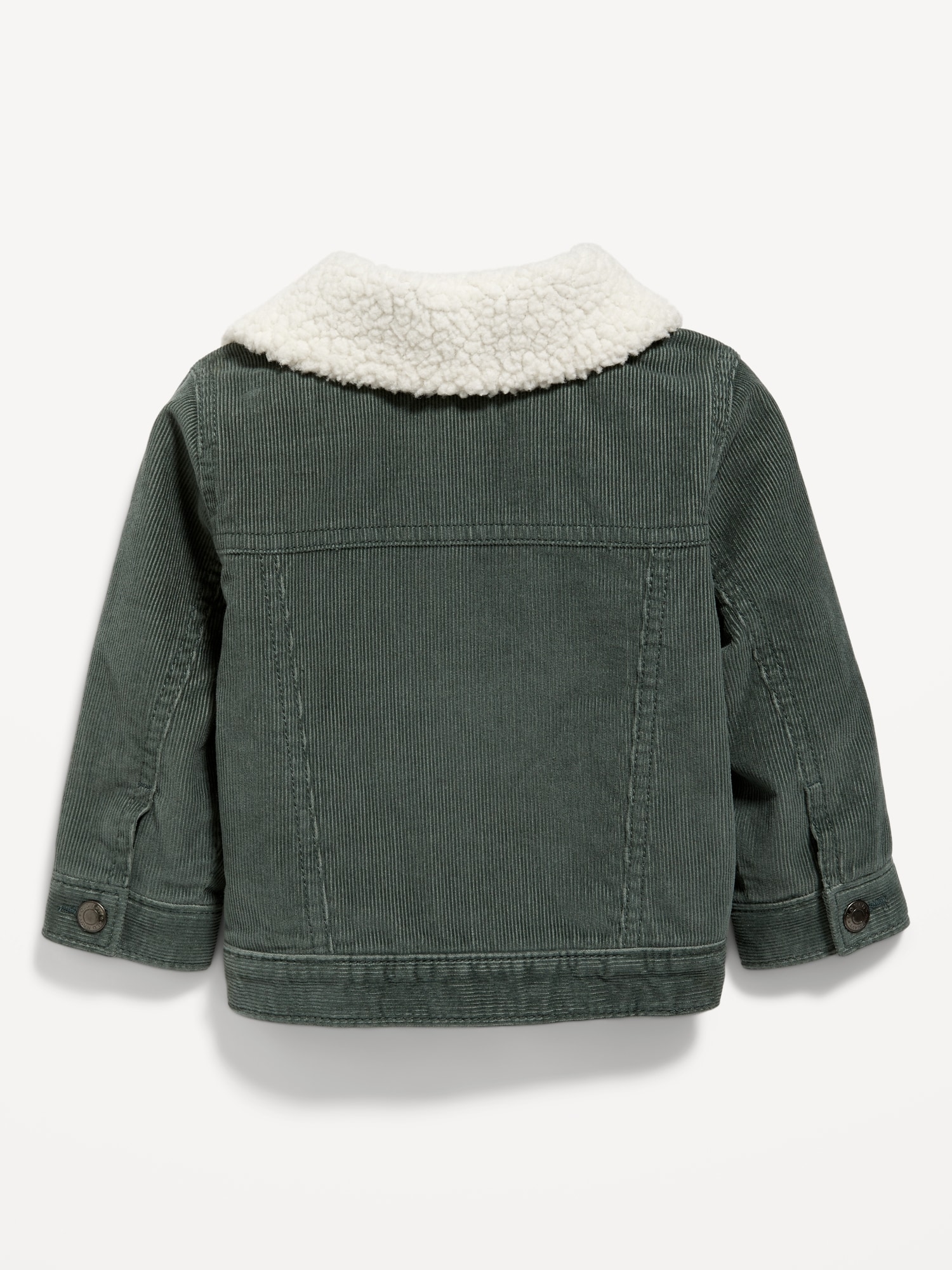 Unisex Sherpa-Trim Trucker Corduroy Jacket for Baby | Old Navy