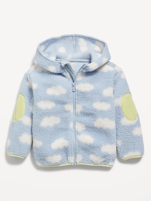 Unisex Printed Sherpa ZipFront Hooded Jacket for Toddler Old Navy