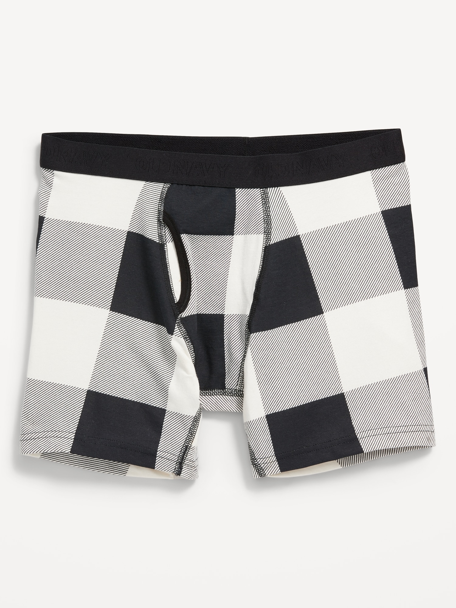 Soft-Washed Built-In Flex Boxer-Brief Underwear 10-Pack for Men --6.25-inch  inseam