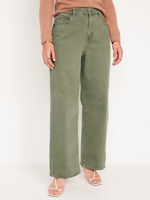 Extra High-Waisted Wide-Leg Jeans for Women | Old Navy