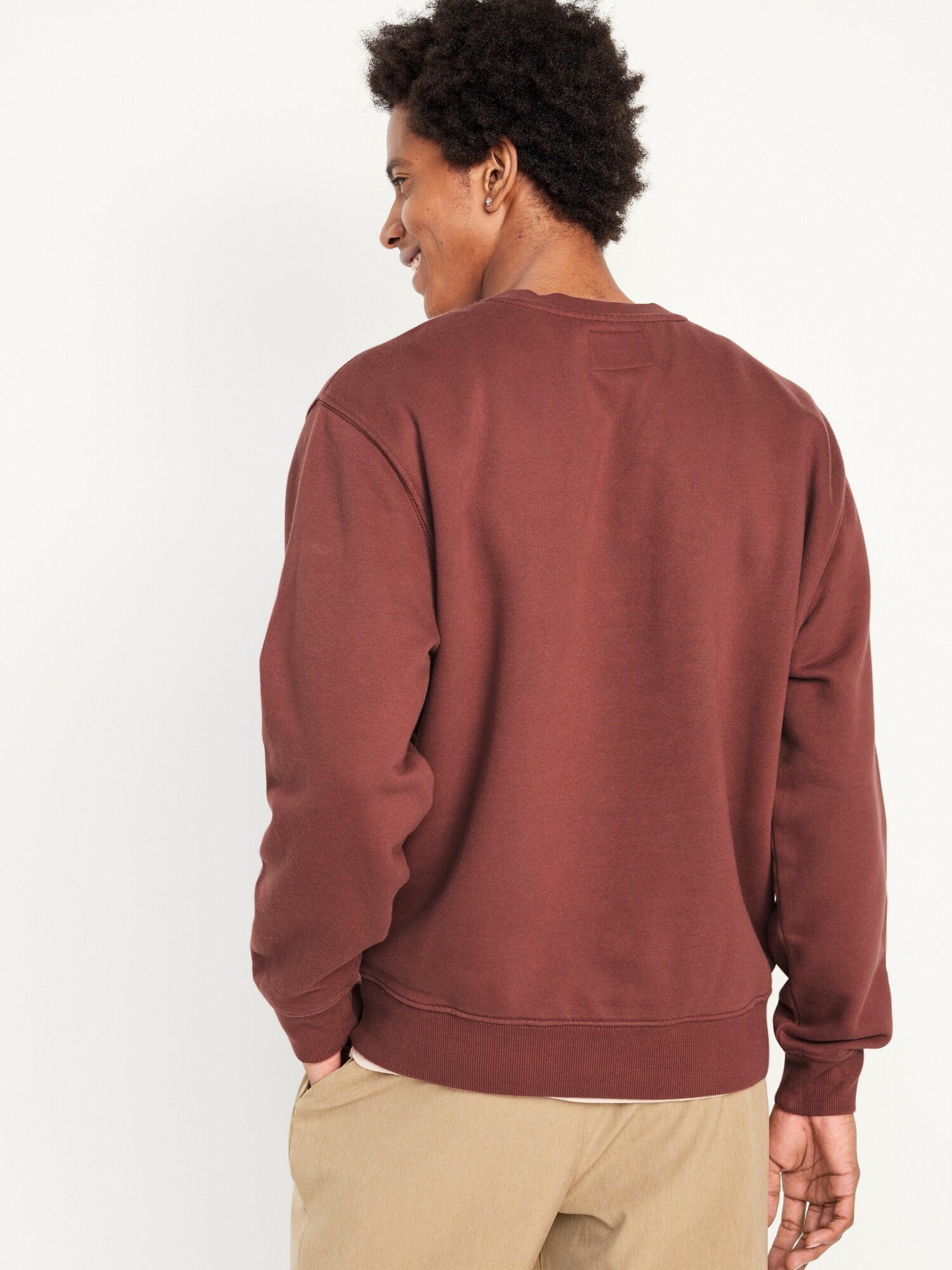 Brown Crewneck Sweatshirts for Men