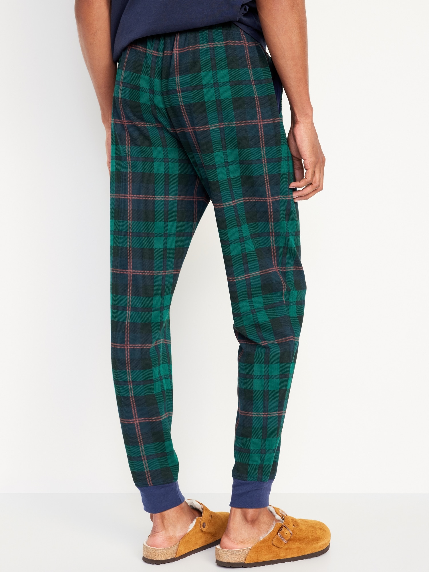 Waffle-Knit Jogger Pajama Pants for Men | Old Navy