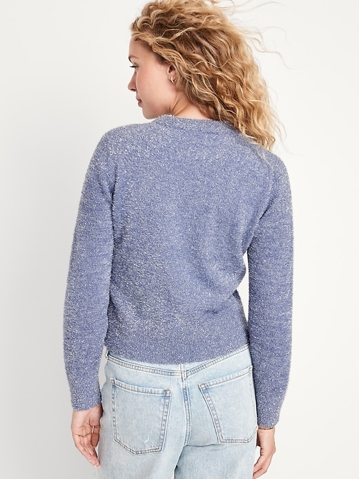 Image number 2 showing, Eyelash Shine Sweater