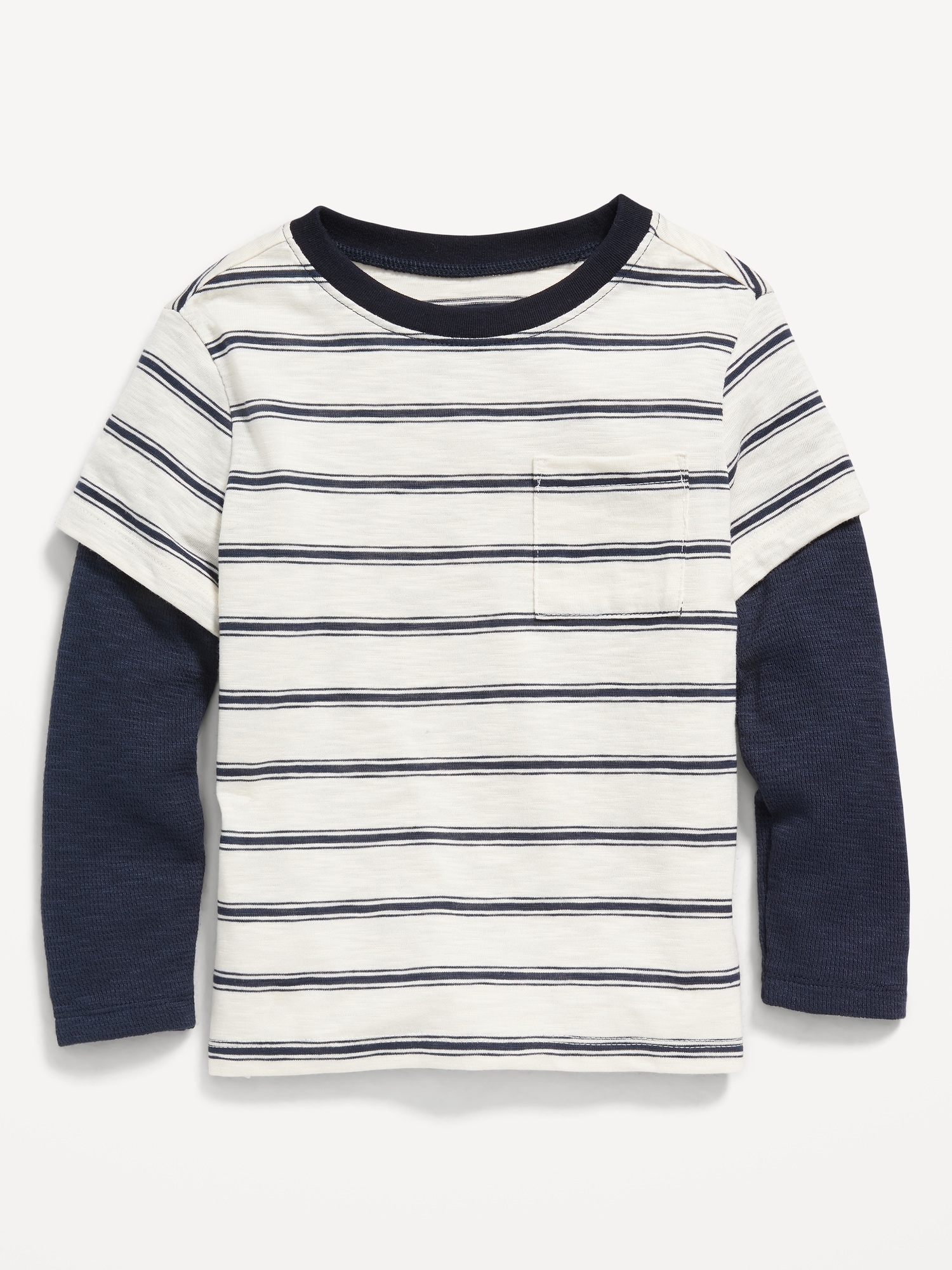 Layered Long-Sleeve T-Shirt for Toddler Boys | Old Navy