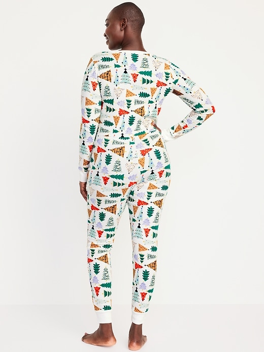 Image number 6 showing, Thermal-Knit Pajama One-Piece