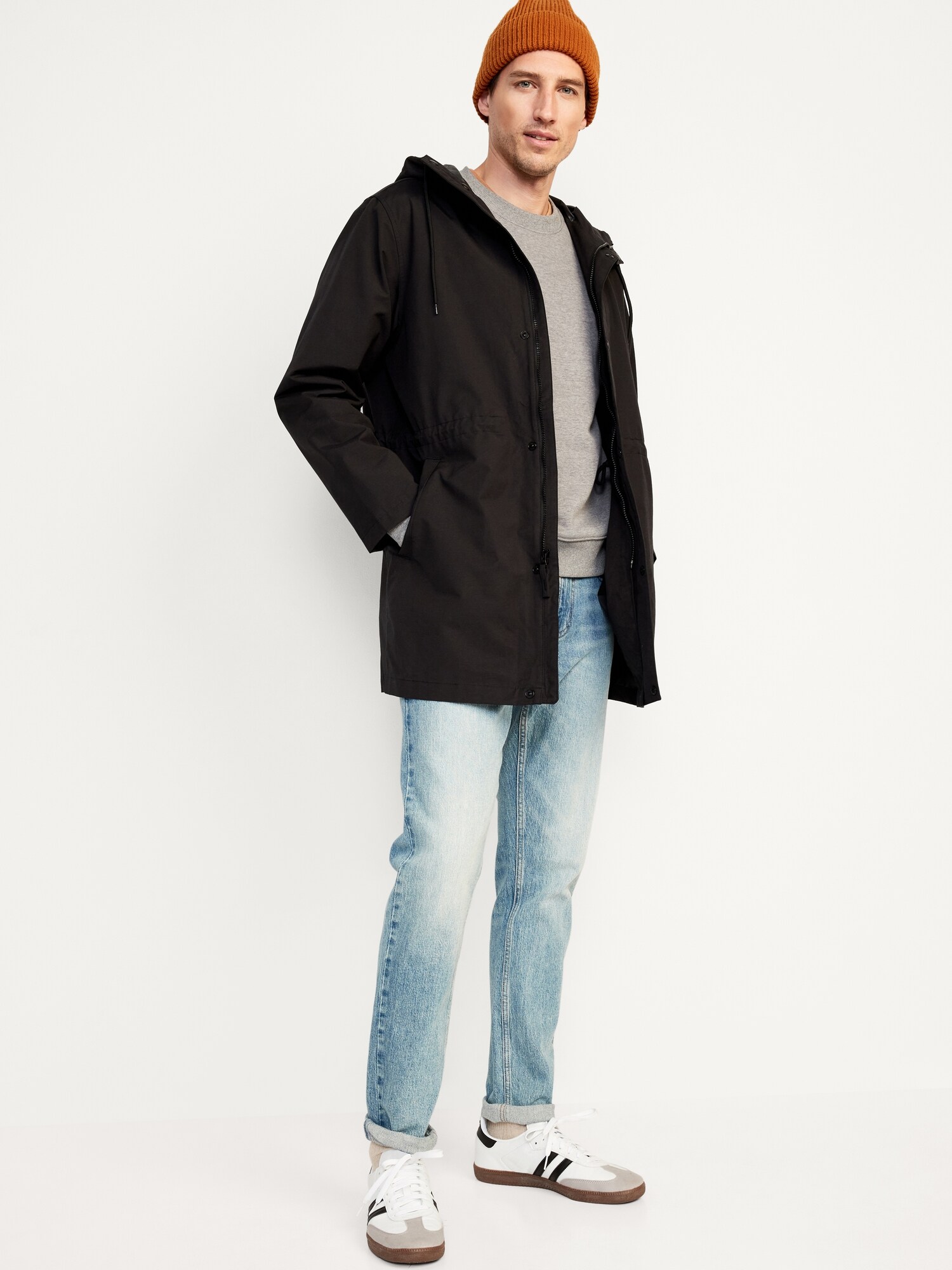 Tech Hooded Shell Parka for Men | Old Navy