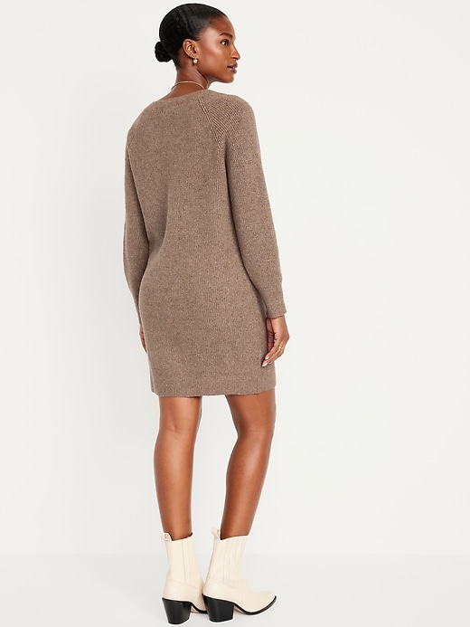 Image number 8 showing, SoSoft Cocoon Mini Sweater Dress