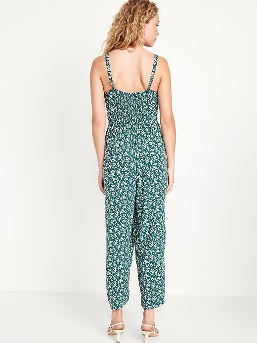 Image number 2 showing, Fit & Flare Cami Jumpsuit