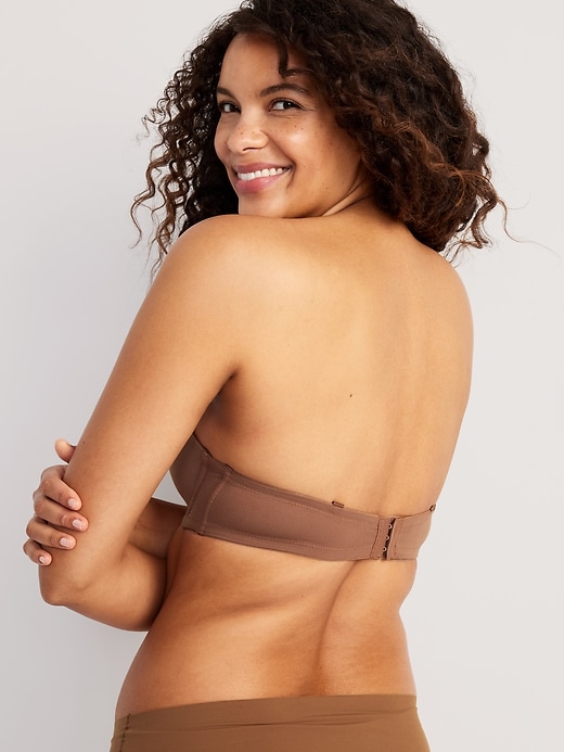 View large product image 2 of 6. Low-Coverage Convertible Strapless Underwire Bra