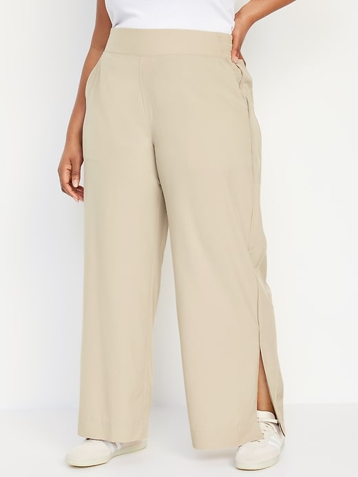 High-Waisted StretchTech Wide-Leg Pants | Old Navy