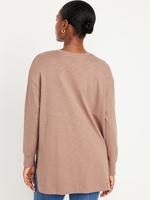 Image number 2 showing, Vintage Long-Sleeve Tunic T-Shirt
