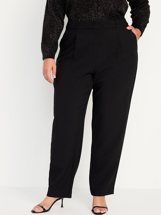 Image number 7 showing, Extra High-Waisted Taylor Trouser Straight Pants