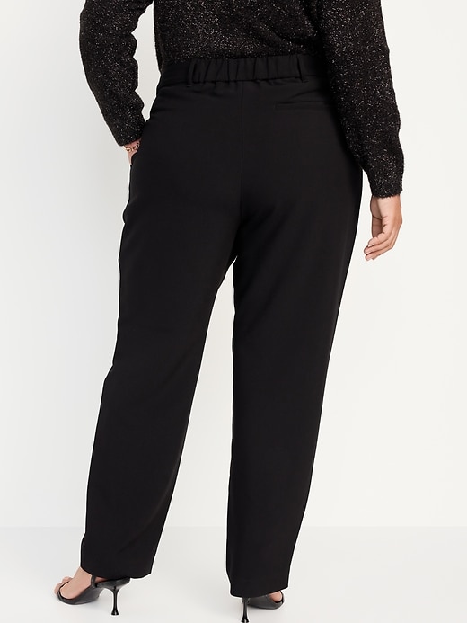 Image number 8 showing, Extra High-Waisted Taylor Trouser Straight Pants