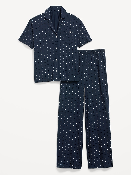 Image number 4 showing, Jersey Pajama Set