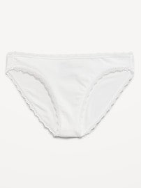View large product image 4 of 7. Mid-Rise Everyday Cotton Bikini Underwear