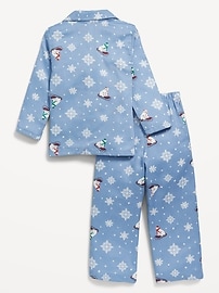 View large product image 3 of 4. Unisex Printed Pajama Set for Toddler & Baby