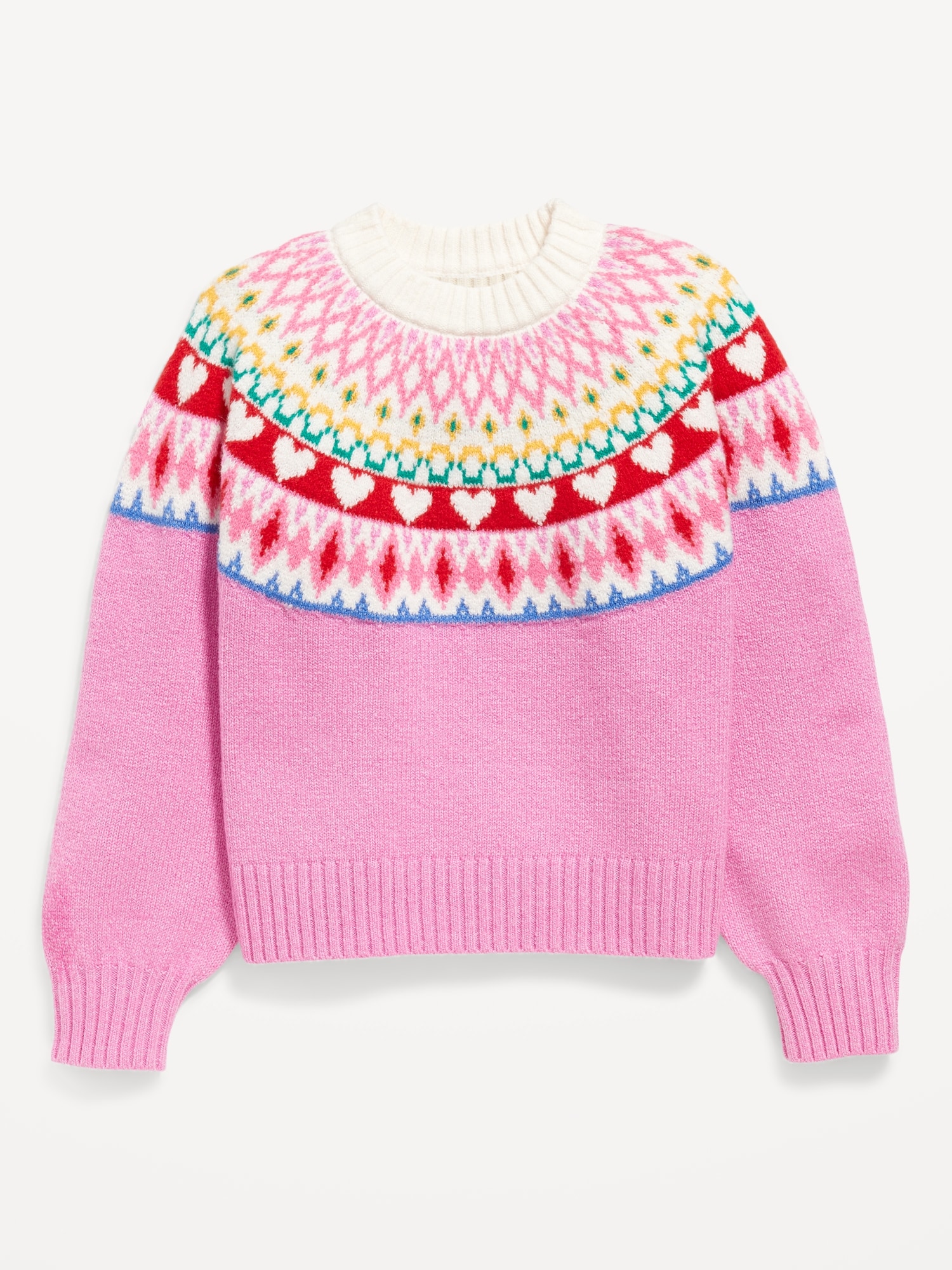 SoSoft Mock-Neck Pullover Sweater for Girls