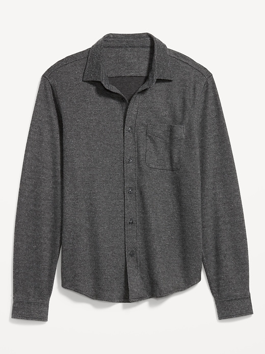 Image number 4 showing, Cozy-Knit Pocket Shirt