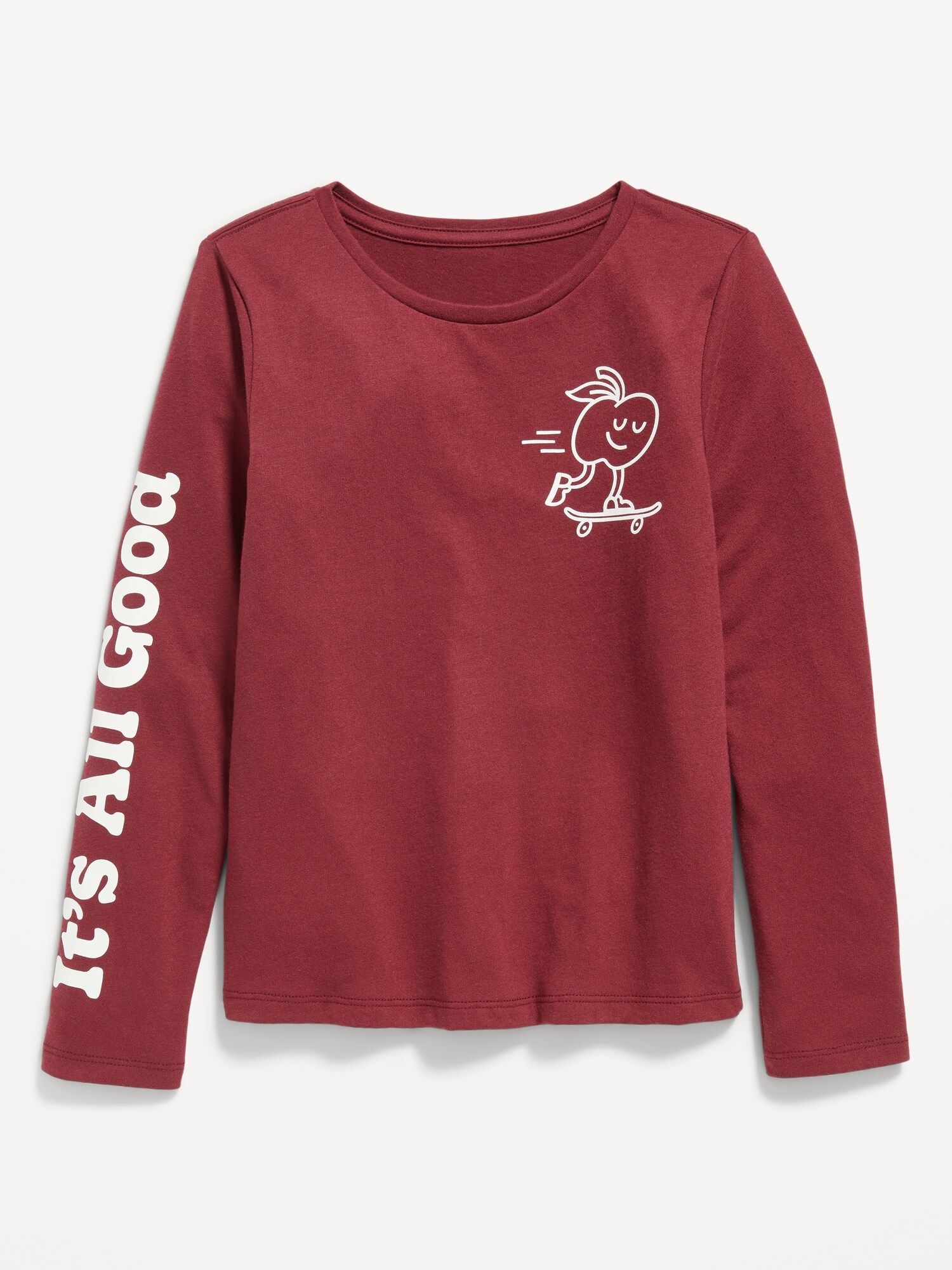 Jumping Beans Girls Long Sleeve Sparkly Graphic Tee – Choose Bows, Unicorn, Poodle