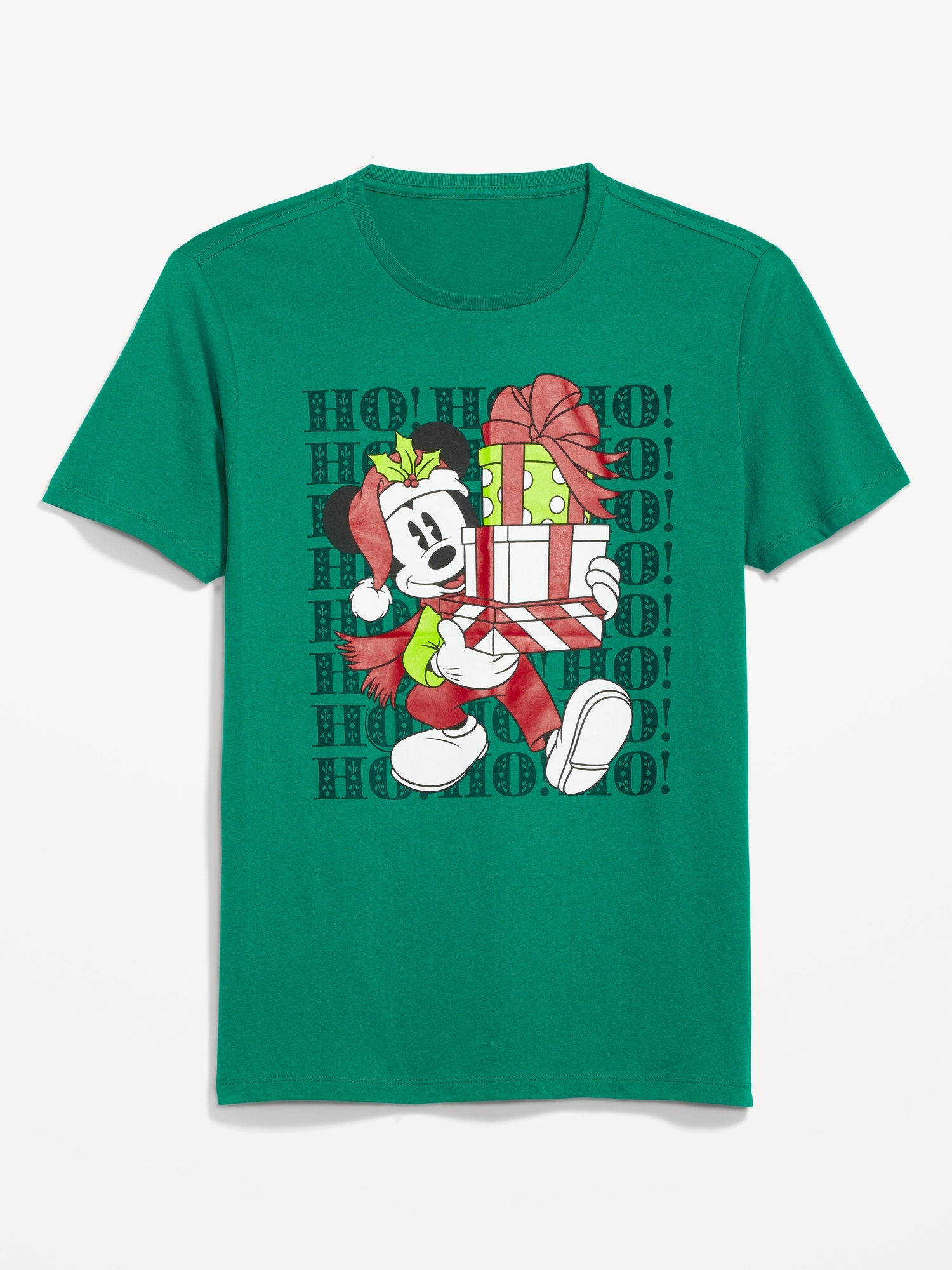 Disney© Holiday Mickey Mouse Gender-Neutral T-Shirt for Adults