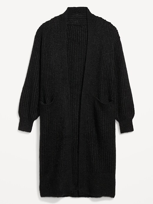 Image number 4 showing, Cozy Long-Line Cardigan Sweater