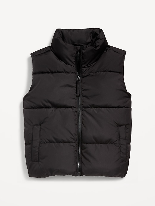 View large product image 1 of 1. Water-Resistant Puffer Vest for Girls