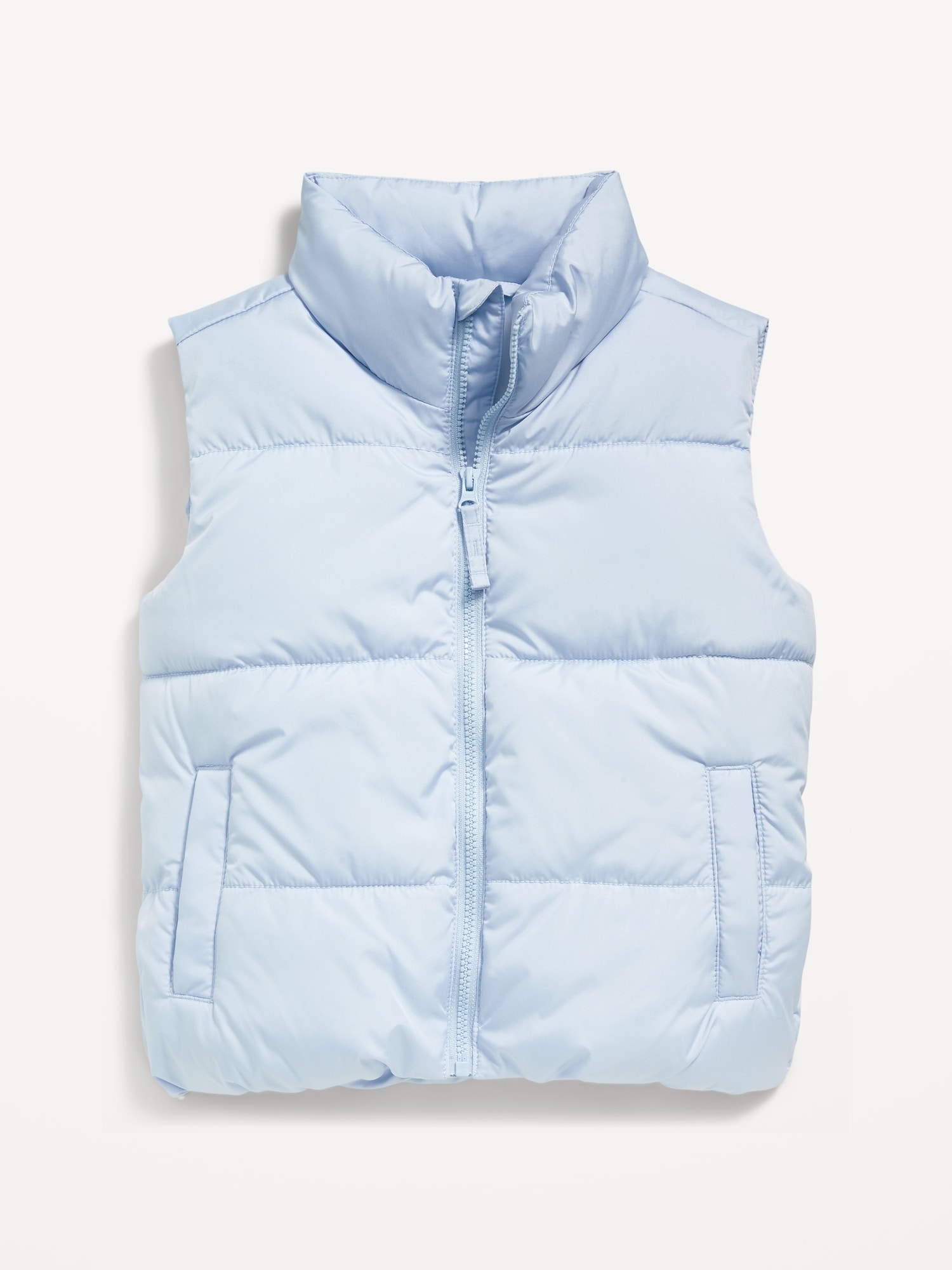 Water-Resistant Puffer Vest for Girls