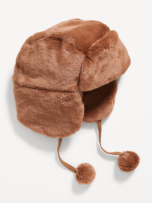 View large product image 2 of 2. Faux-Fur Trapper Hat for Women