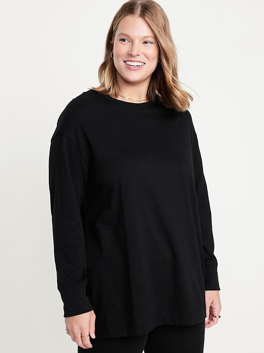Image number 5 showing, Vintage Long-Sleeve Tunic T-Shirt