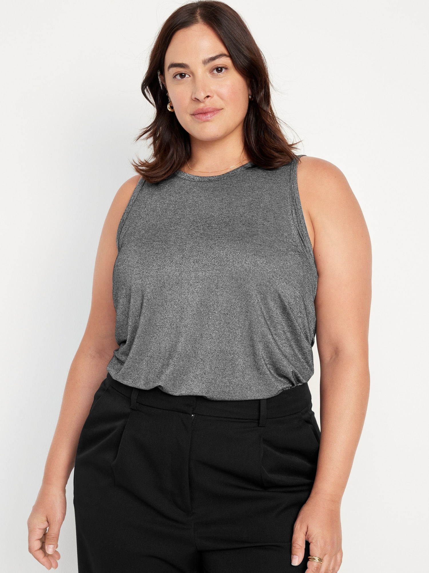 Luxe Sleeveless Glimmer Top for Women | Old Navy