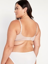 View large product image 8 of 8. Full-Coverage Underwire Demi Bra