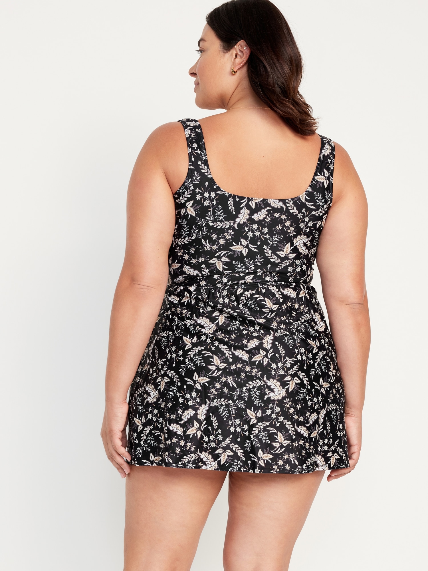 Wrap-Front Swim Dress for Women | Old Navy