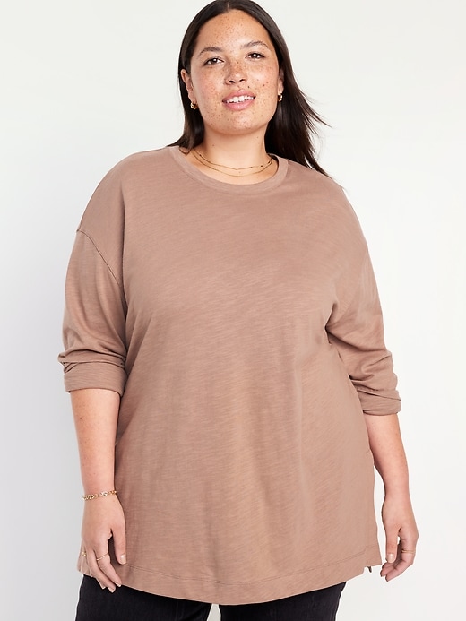 Image number 7 showing, Vintage Long-Sleeve Tunic T-Shirt