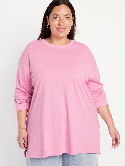 Image number 7 showing, Vintage Long-Sleeve Tunic T-Shirt
