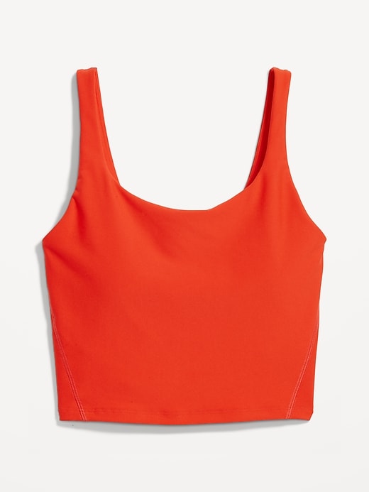 GAP GFIT POWERMOVE LONGLINE BRA - Light support sports bra - orange 