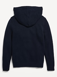 View large product image 3 of 3. Printed Sweater-Knit Pullover Hoodie for Boys