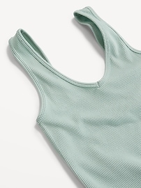View large product image 3 of 8. Rib-Knit Seamless Tank Top